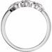 Three-Stone Bezel-Set Ring