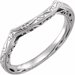 Hand-Engraved Hand-Applied Milgrain Accented Engagement Ring or Band