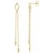 Geometric Chain Earrings