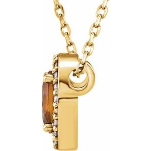 Halo-Style Necklace or Slide Pendant
