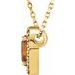 Halo-Style Necklace or Slide Pendant