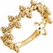 Beaded Cross Ring