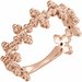 Beaded Cross Ring