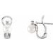 Omega Pearl Earrings