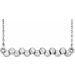 Beaded Bar Necklace or Necklace Center