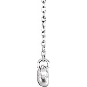 Beaded Bar Necklace or Necklace Center