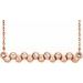 Beaded Bar Necklace or Necklace Center
