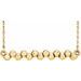 Beaded Bar Necklace or Necklace Center