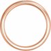 Accented Comfort-Fit Half Round Band