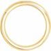 Accented Comfort-Fit Half Round Band