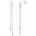Geometric Chain Earrings