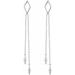 Geometric Chain Earrings