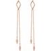 Geometric Chain Earrings