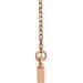 Triangle Bar Necklace or Center
