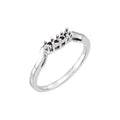 Accented Engagement Ring or Band