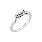 Accented Engagement Ring or Band