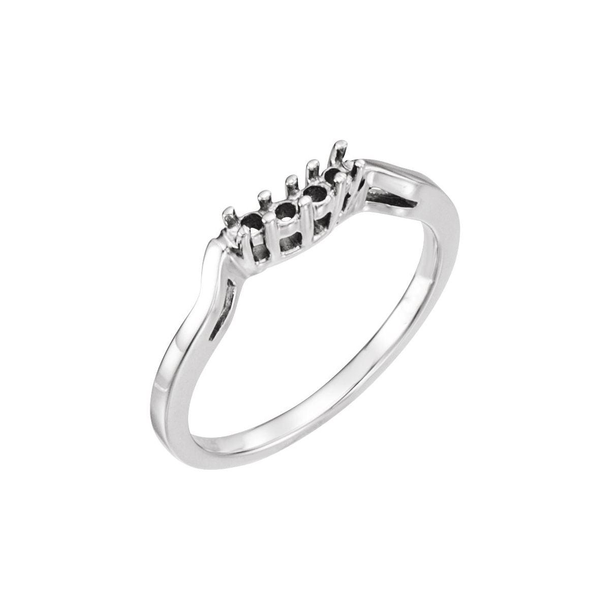 Accented Engagement Ring or Band