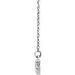 Graduated Bezel-Set Necklace or Center