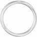 Accented Comfort-Fit Half Round Band