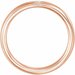 Accented Comfort-Fit Half Round Band