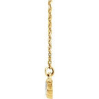 Graduated Bezel-Set Necklace or Center