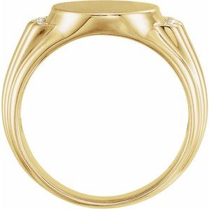 Oval Signet Ring