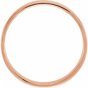 Flat Band with Hammer Finish