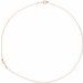 Sideways Cross Necklace or Center