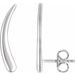 Curved Ear Climbers