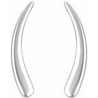 Curved Ear Climbers