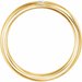 Accented Comfort-Fit Half Round Band