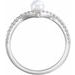 Pearl V Ring