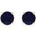 Round 4-Prong Scroll Setting® Stud Earrings