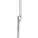 Geometric Rectangle Necklace