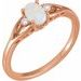 Accented Cabochon Ring