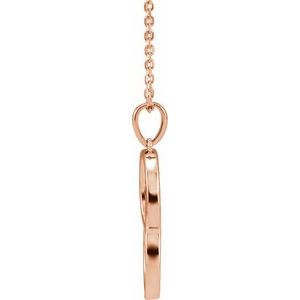 Interlocking Circle Necklace or Pendant