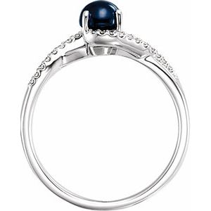 Accented Cabochon Ring