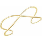 Criss-Cross Cuff Bracelet