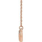 Infinity-Inspired Necklace or Center
