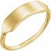 Geometric Signet Ring