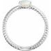 Criss-Cross Cabochon Ring
