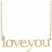 Love You Necklace or Center
