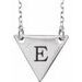 Engravable Geometric Necklace