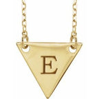 Engravable Geometric Necklace