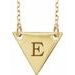 Engravable Geometric Necklace