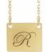 Engravable Geometric Necklace