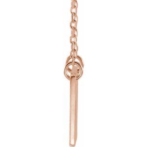 Engravable Geometric Necklace