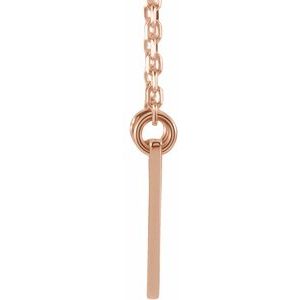 Engravable Geometric Necklace