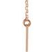 Engravable Geometric Necklace