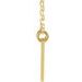 Engravable Geometric Necklace